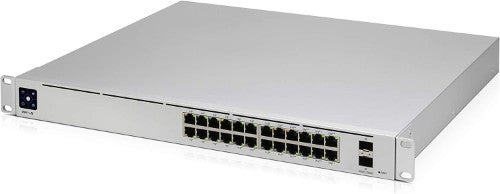 Ubiquiti UniFi Pro 24-Port PoE Managed L2/L3 Gigabit Ethernet (10/100/1000) Power over Ethernet (PoE) 1U Silver