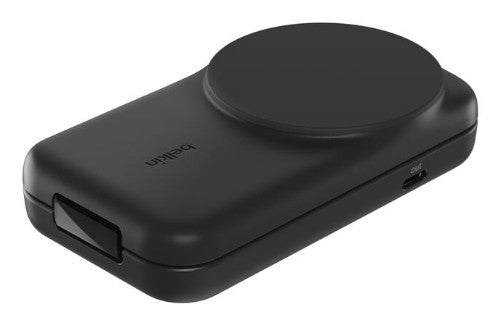 Belkin WIZ038MYBK mobile device charger Headphones, Smartphone Black USB Wireless charging Fast charging Indoor