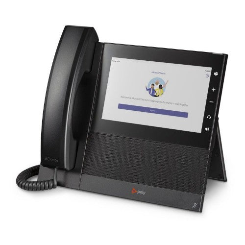 HP Poly CCX 600 Business Media Phone for Microsoft Teams and PoE-enabled