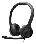 Logitech H390 Headset Wired Head-band Calls/Music USB Type-C Black