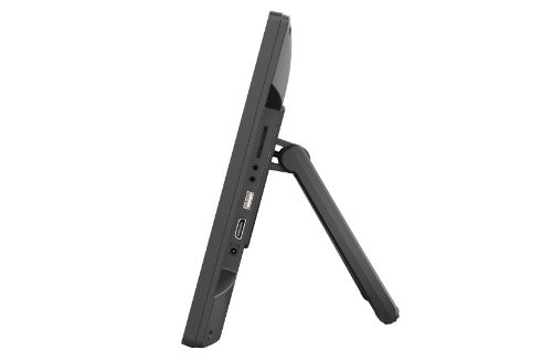 iiyama 15.6” Full HD PCAP 10pt touchscreen monitor with IPS panel technology, integrated media player and a hinged stand on the back