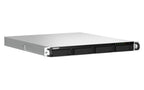 QNAP TS-464U-RP NAS Rack (1U) Intel® Celeron® N5095 8 GB DDR4 0 TB QNAP Turbo System Aluminium, Black