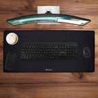 V7 MP04BLK XL Antimicrobial Desk Mat Mouse pad 90 x 42 x 3 cm (35.43 x 16.54 x 0.12 in)