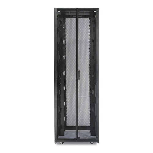 APC NetShelter SX, Server Rack Enclosure, 42U, Shock Packaging, 2000 lbs, Black, 2124H x 750W x 1070D mm