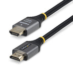 StarTech.com 5ft (1.5m) Premium Certified High Speed HDMI Cable, 4K 60Hz/1440p 144Hz, HDMI 2.0 Cable with HDR10/ARC, 18Gbps, 4K HDMI Cord for Monitor/TV/Display, High-Flex TPE Jacket