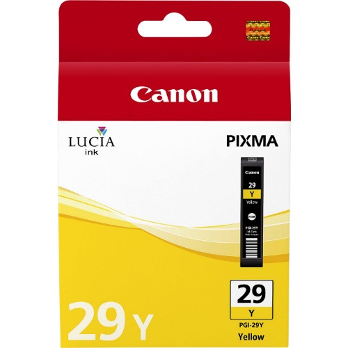 Canon 4875B001/PGI-29Y Ink cartridge yellow, 1.42K pages 36ml for Canon Pixma Pro 1