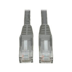 Tripp Lite N201-025-GY Cat6 Gigabit Snagless Molded (UTP) Ethernet Cable (RJ45 M/M), PoE, Gray, 25 ft. (7.62 m)