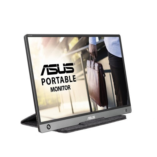 ASUS MB16AH computer monitor 39.6 cm (15.6") 1920 x 1080 pixels Full HD Black, Grey
