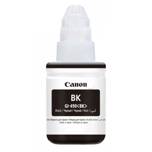 Canon 0663C001/GI-490BK Ink bottle black, 6K pages 135ml for Canon Pixma G 1400