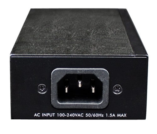 Intellinet Gigabit High-Power PoE+ Injector, 1 x 30 W, IEEE 802.3at/af Power over Ethernet (PoE+/PoE) (UK Power Cord)
