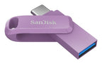 SanDisk Ultra Dual Drive Go USB flash drive 2 TB USB Type-A / USB Type-C 3.2 Gen 1 (3.1 Gen 1) Lavender