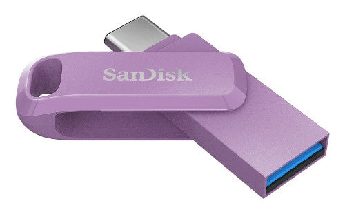SanDisk Ultra Dual Drive Go USB flash drive 2 TB USB Type-A / USB Type-C 3.2 Gen 1 (3.1 Gen 1) Lavender