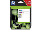 HP N9J73AE/364 Ink cartridge multi pack Bk,C,M,Y, 4x300 pages ISO/IEC 24711 Pack=4 for HP PhotoSmart B 110/C 309/D 5460/Plus/Premium