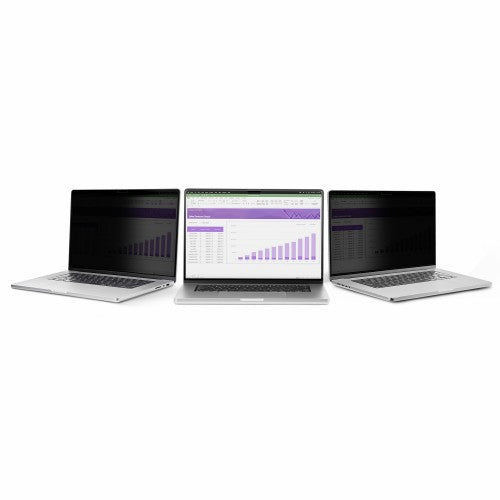 StarTech.com 13.3-inch MacBook Pro M1 M2 Flip-Over Laptop Privacy Screen, Blue Light Screen Protector, Double-Sided Anti-Glare Matte or Glossy, Laptop Privacy Filter