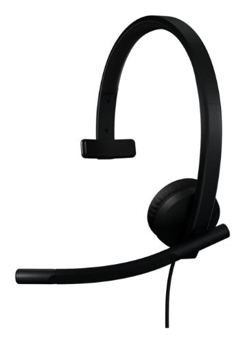 Logitech H570E Headset Wired Head-band Office/Call center USB Type-C Black