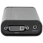 StarTech.com USB 3.0 Capture Device for High-Performance DVI Video - 1080p 60fps - Aluminum - TAA