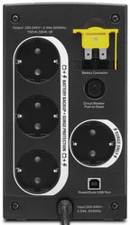 APC Back-UPS uninterruptible power supply (UPS) Line-Interactive 0.7 kVA 390 W 4 AC outlet(s)