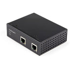 StarTech.com Industrial Single Port Gigabit PoE Extender - 60W 802.3bt PoE /PoE+/ PoE++ - 100m/ 330ft - Power Over Ethernet Network Range Extender - IP-30 - -40C to +75C - TAA