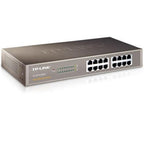 TP-Link TL-SF1016DS network switch Unmanaged Fast Ethernet (10/100) 1U Black