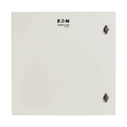 Tripp Lite SRN4G12US SmartRack Industrial Enclosure with Lock - NEMA 4, Wall Mount, Metal Construction, Hinged Back, 28 in. Depth, 12U, Gray