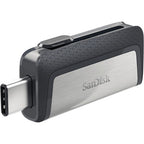 SanDisk Ultra Dual Drive USB Type-C USB flash drive 32 GB USB Type-A / USB Type-C 3.2 Gen 1 (3.1 Gen 1) Black, Silver