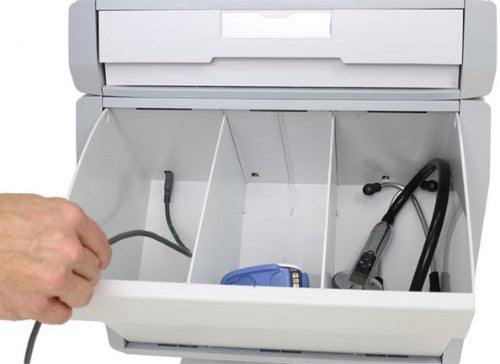 Ergotron 97-854 multimedia cart accessory Grey, White Basket