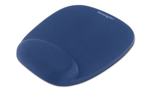 Kensington Foam Mousepad with Integral Wrist Rest Blue