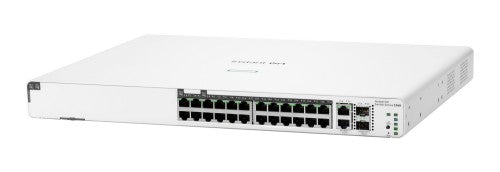 HPE Aruba Networking Networking Instant On Switch 20p Gigabit CL4 4p Gigabit CL6 PoE 2p 10GBT 2p SFP+ 370W 1960