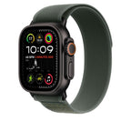 Apple 49mm Green Trail Loop - M/L - Black Titanium Finish