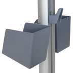 Ergotron 97-926-064 multimedia cart accessory Grey Plastic Basket