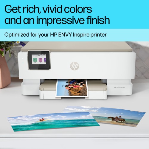 HP Advanced Photo Paper, Glossy, 65 lb, 4 x 12 in. (101 x 305 mm), 10 sheets