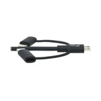 Tripp Lite M101-006-LMC-BK Universal USB-A to Lightning, USB Micro-B and USB-C Sync/Charge Cable (M/3xM), MFi Certified, Black, 6 ft. (1.8 m)