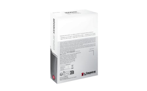 Kingston Technology 1TB XS1000 Red External USB 3.2 Gen 2 Portable Solid State Drive