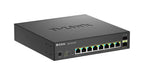 D-Link 10-Port Multi-Gigabit Smart Managed PoE+ Switch including 8 x 2.5G PoE+ Ports