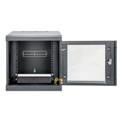 Intellinet 10" 1U PDU 4-way UK, With Indicator, Rackmount, Power Distribution Unit, UK 3-pin outlets, 3m power cord, output