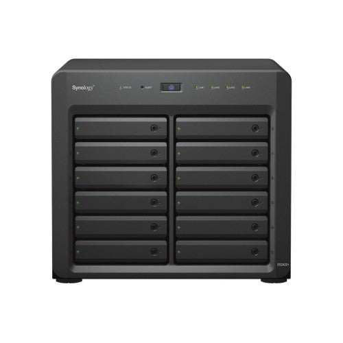 Synology DiskStation DS2422+ NAS Desktop Ryzen Embedded V1500B 4 GB DDR4 144 TB HDD DiskStation Manager Black