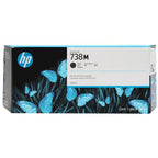 HP 498Q0A/738M Ink cartridge black 300ml for HP DesignJet T 850/XT 950