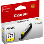 Canon 0388C001/CLI-571Y Ink cartridge yellow, 323 pages ISO/IEC 24711 161 Photos 6.5ml for Canon Pixma MG 5750/7750