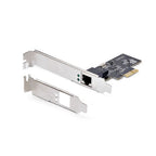 StarTech.com 1-Port 2.5Gbps NBASE-T PCIe Network Card, Intel® I225-V, Single-Port Computer Network Card, Ethernet MultiGigabit NIC, PCI Express Server LAN Card