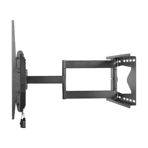 Tripp Lite DWMSC3780MUL Heavy-Duty Full-Motion Security TV Wall Mount for 37" to 80", Flat or Curved, UL Certified