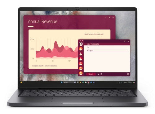 DELL Pro 14 PC14250 Intel Core 5 120U Laptop 35.6 cm (14") Full HD+ 8 GB DDR5-SDRAM 512 GB SSD Wi-Fi 6E (802.11ax) Windows 11 Pro Black QWERTY UK English