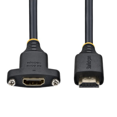 StarTech.com HDMI2PNLFM-2M HDMI cable HDMI Type A (Standard) Black
