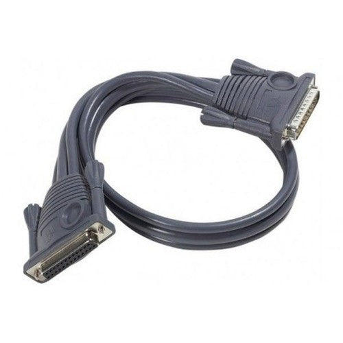 ATEN 2L2705 serial cable Black 4.8 m DB-25