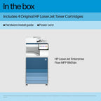 HP LaserJet Enterprise 8601dn Multifunction Black and white Printer, Only Ethernet; Duplex; Copier, Scanner