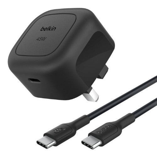 Belkin Compact USB-C Wall Charger 45W + USB-C Cable