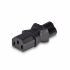 Lindy IEC C6 Cloverleaf Socket To IEC C13 3 Pin Plug Adapter