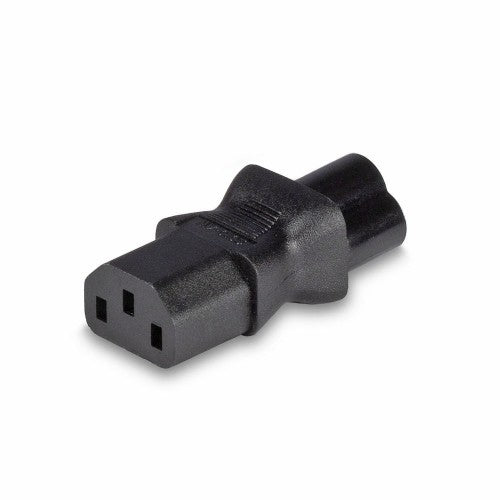 Lindy IEC C6 Cloverleaf Socket To IEC C13 3 Pin Plug Adapter