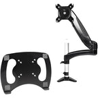 StarTech.com Desk Mount Laptop Arm - Full Motion Articulating Arm for Laptop or Single 34" (17.6lb/8kg) Monitor - VESA Mount Laptop Tray Bracket - Ergonomic Adjustable Notebook Stand - Desk-Clamp