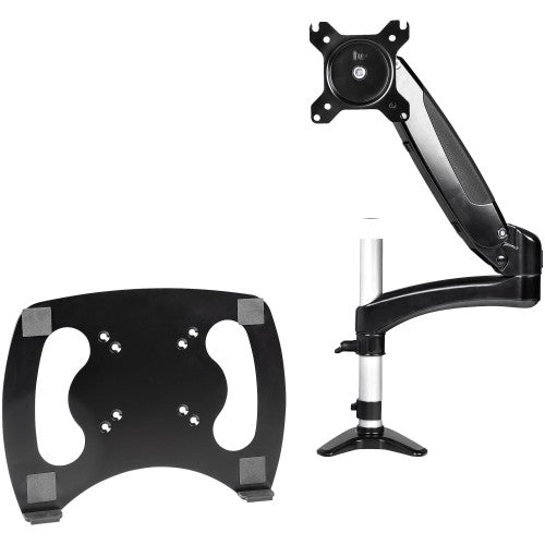 StarTech.com Desk Mount Laptop Arm - Full Motion Articulating Arm for Laptop or Single 34" (17.6lb/8kg) Monitor - VESA Mount Laptop Tray Bracket - Ergonomic Adjustable Notebook Stand - Desk-Clamp