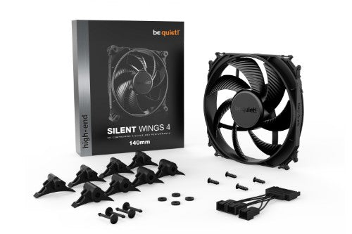 be quiet! SILENT WINGS 4 | 140mm Computer case Fan 14 cm Black 1 pc(s)